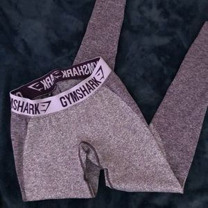 Gymshark flex leggings purple with purple sz small